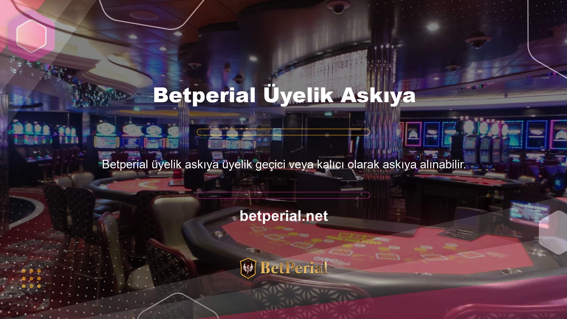 Üyeliği sonsuza dek sona erdirmek için, çevrimiçi casino sitesine yazılı bir mesaj göndermeniz ve buna çok bağımlı olduğunuzu açıklamanız gerekir